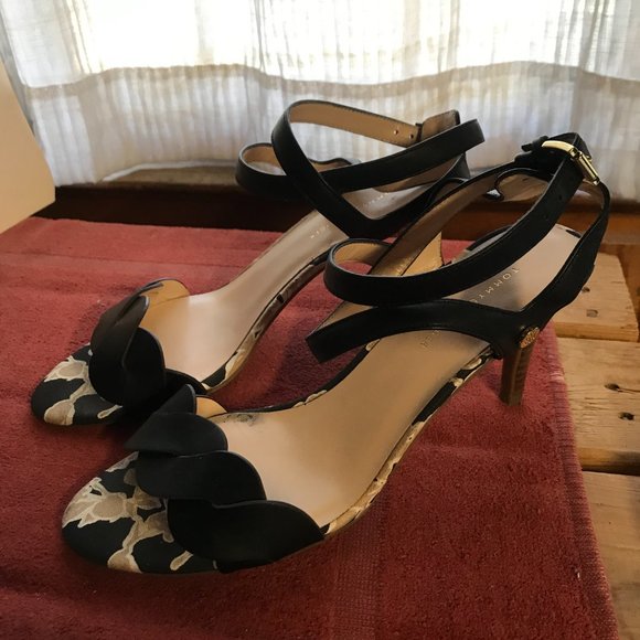 Tommy Hilfiger - Heeled Sandals SIZE 7.5 - Black - Picture 2 of 8